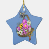 春の採集者 セラミックオーナメント (左)