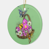 春の採集者 セラミックオーナメント (左)