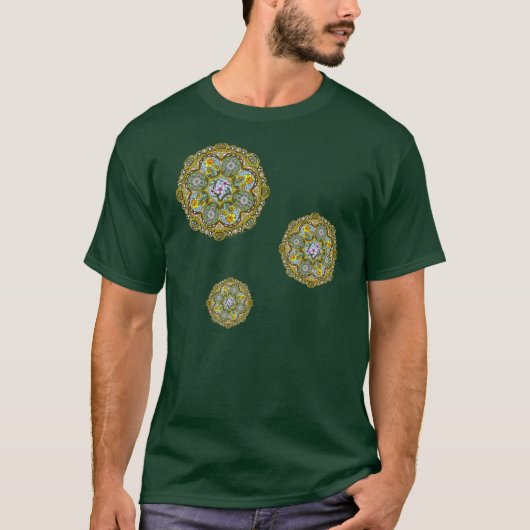 春の新作メンズダークTシャツ Tシャツ (正面)