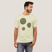 春の新作メンズライトTシャツ Tシャツ (正面フル)