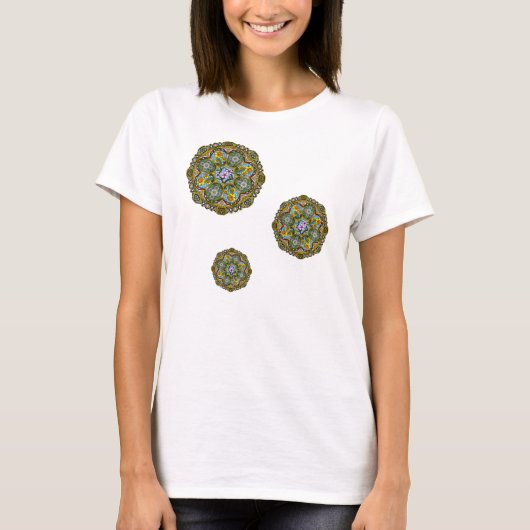 春の新芸術 女性用ライトTシャツ Tシャツ (正面)