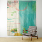 春の新鮮な抽象芸術風景 タペストリー (インサイチュ)