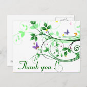 春の日ありがとう ポストカード (正面/裏面)