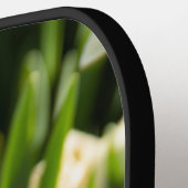 春の日に咲く大きな白い水仙 ピックルボールラケット (左詳細)