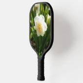 春の日に咲く大きな白い水仙 ピックルボールラケット (左)