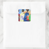 春の日本の芸者芸 スクエアシール (バッグ)