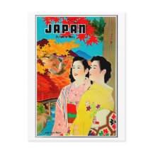 春の日本、芸者、ヴィンテージ旅行