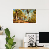 春の日Peder Mork Monstedによる森 ポスター (ホームオフィス)