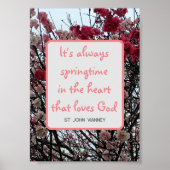 春の時間桜 ポスター (正面)