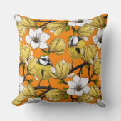 春の時間(黄色) クッション (正面)