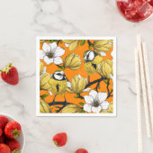 春の時間（黄色） スタンダードカクテルナプキン (インサイチュ)