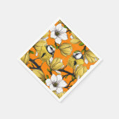 春の時間（黄色） スタンダードカクテルナプキン (角)