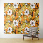 春の時間（黄色） タペストリー (インサイチュ(横))