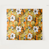 春の時間（黄色） タペストリー (正面(横))