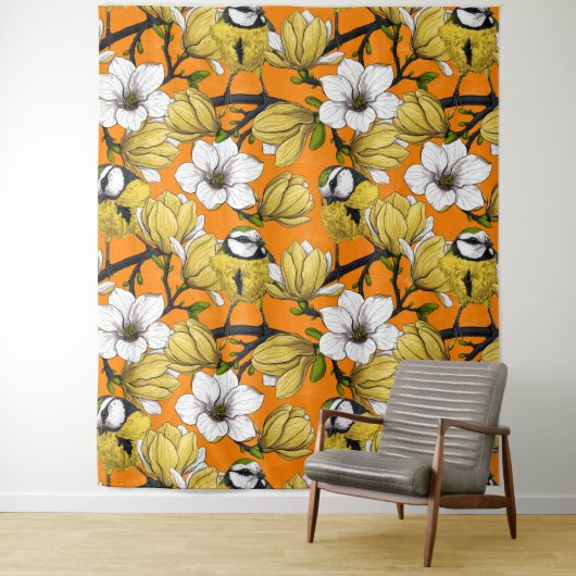 春の時間（黄色） タペストリー (インサイチュ)