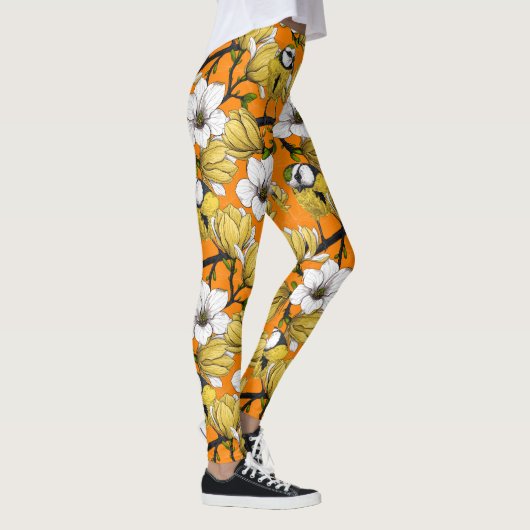 春の時間（黄色） レギンス (右)