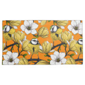 春の時間（黄色） 枕カバー (正面右)