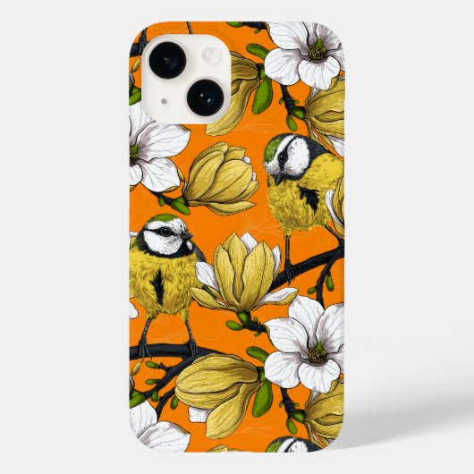 春の時間（黄色） Case-Mate iPhoneケース (裏面)