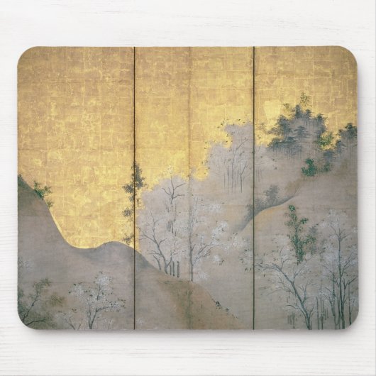 春の景色 マウスパッド (正面)