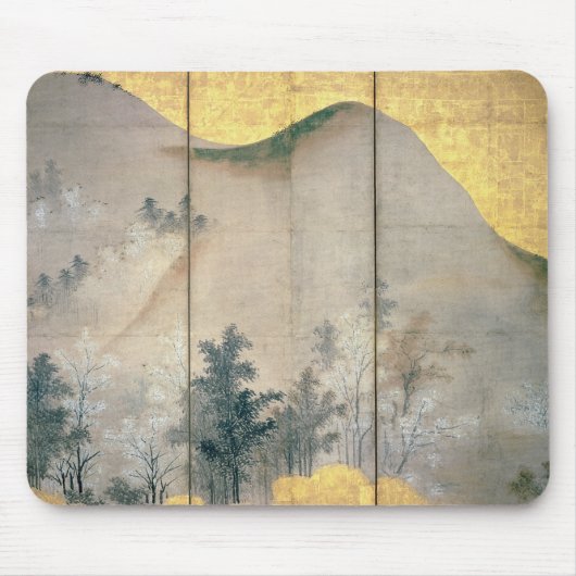 春の景色 マウスパッド (正面)