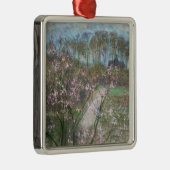 春の景色 メタルオーナメント (右)