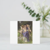 春の曲William-Adolphe Bougeau ポストカード (スタンド正面)