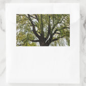 春の期待は抑えられた 長方形シール (バッグ)