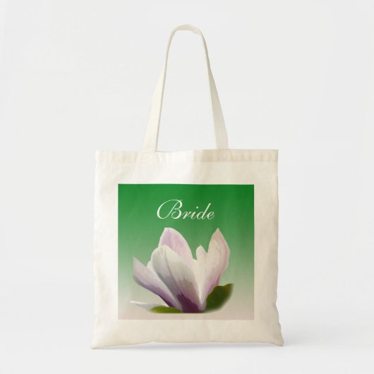 春の木蓮の花の花嫁 トートバッグ (正面)