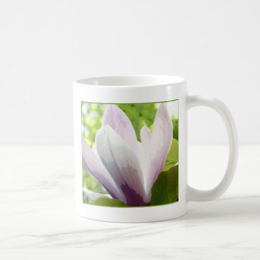 春の木蓮の花 コーヒーマグカップ (右)