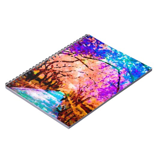 春の木 ノートブック (左側)