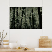 春の木 ポスター (キッチン)