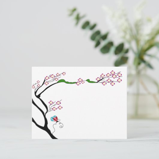 春の木 ポストカード (スタンド正面)
