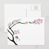 春の木 ポストカード (正面/裏面)