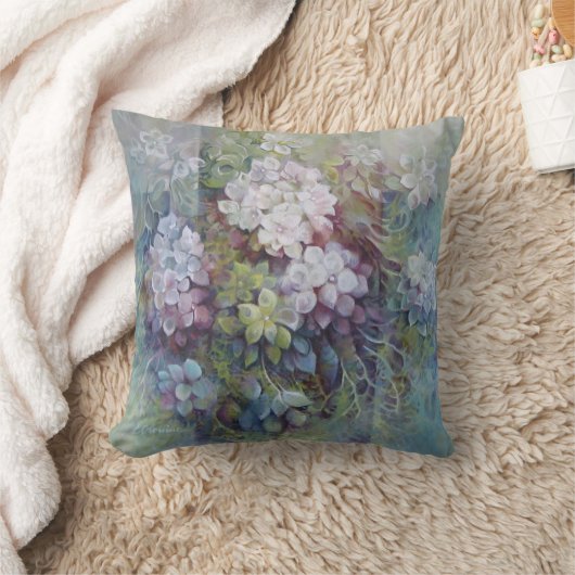 春の枕 クッション (ブランケット)