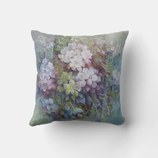 春の枕 クッション (裏面)