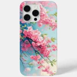 春の桜のほのかなピンク iPhone 15 PRO MAXケース