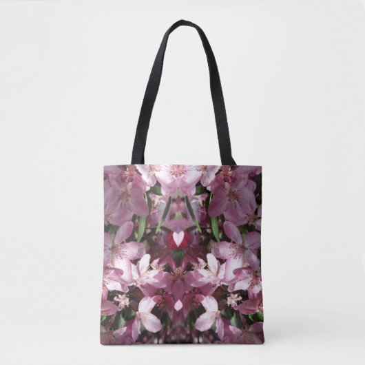 春の桜 ピンク トートバッグ (正面)