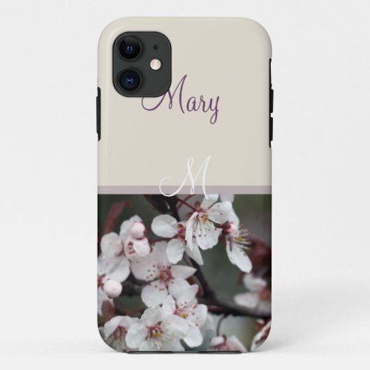 春の梅の花 Case-Mate iPhoneケース (裏面)