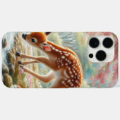 春の森で鴨と子鹿 Case-Mate iPhoneケース (裏面 (横))