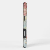 春の森で鴨と子鹿 iPhoneケース (右側面)