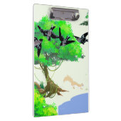 春の森の鳥とリスとの生活 – Natur クリップボード (右)