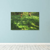 春の森 キャンバスプリント (インサイチュ (ウッドフロア))