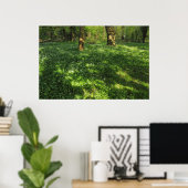 春の森 ポスター (ホームオフィス)