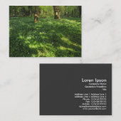 春の森 名刺 (正面/裏面)