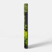 春の植物の美しさ iPhoneケース (左側面)