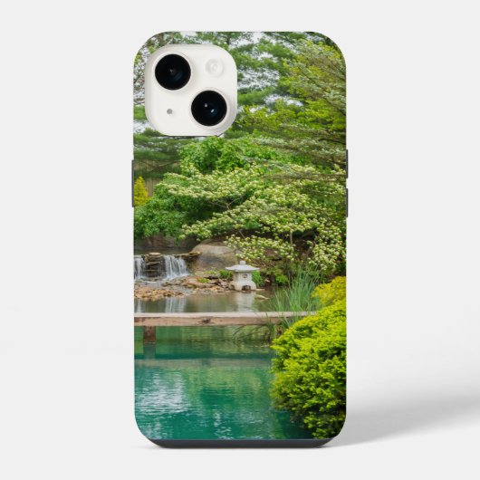 春の植物の美しさ iPhoneケース (裏面)