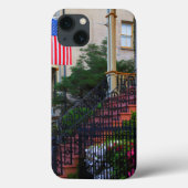 春の歴史的地区の家 Case-Mate iPhoneケース (裏面)