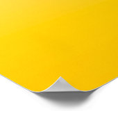 春の気分 – パステルイエロー | 濃い色から薄い色へ |  ポスター (角)