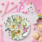 春の水仙の花束 ウェディング   ペーパープレート (パーティー)