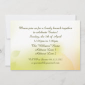 春の水仙 オーダーメイド イースター ブランチ 招待状 (裏面)